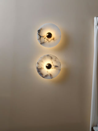 Olrine Moderne Minimaliste Marbre Métal Applique Murale