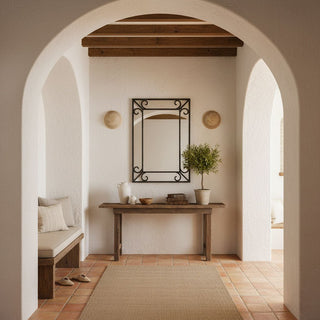 Terra Disc Sconce-Neutral Decor