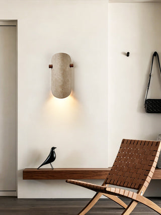 Terra Curve Wall Sconce-Neutral Decor