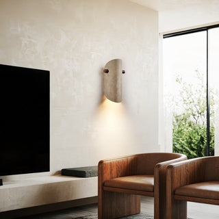 Terra Curve Wall Sconce-Neutral Decor