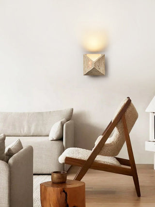Terra Prism Wall Light-Neutral Decor