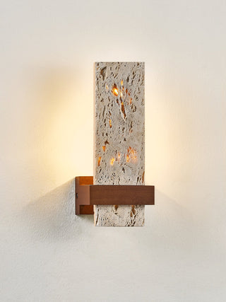 Terra Travertine Wall Light-Neutral Decor