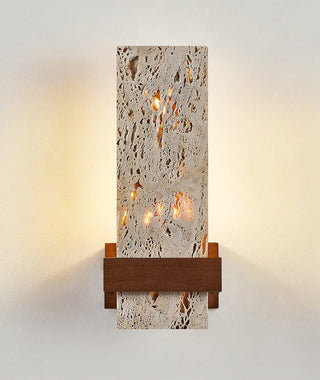 Terra Travertine Wall Light-Neutral Decor