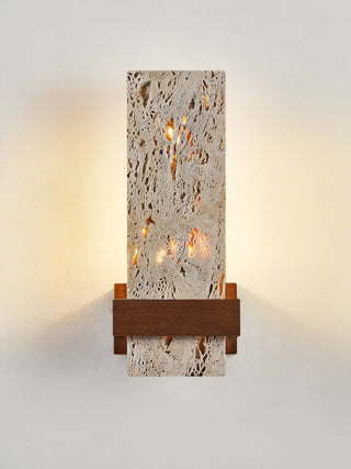 Terra Travertine Wall Light-Neutral Decor