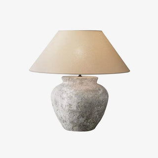 Ophaion Stone Table Lamp-Neutral Decor