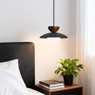 Terra Cotta Pendant Lamp-Neutral Decor