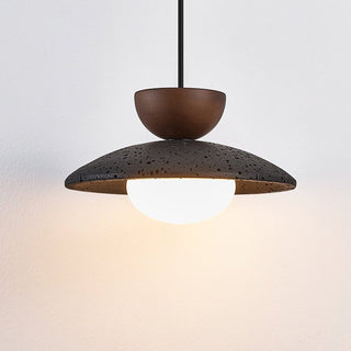 Terra Cotta Pendant Lamp-Neutral Decor