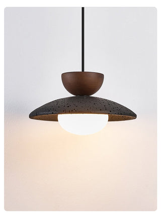 Terra Cotta Pendant Lamp-Neutral Decor