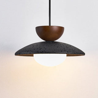 Terra Cotta Pendant Lamp-Neutral Decor