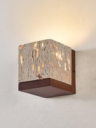 Terra Cube Wall Light-Neutral Decor