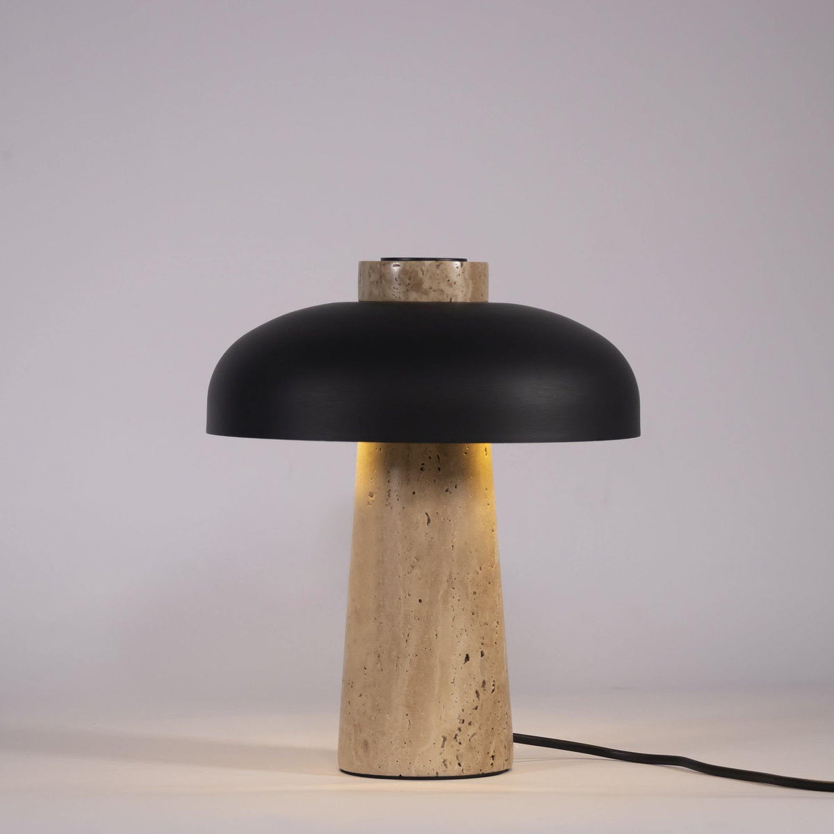 Tavivira Lampe de Table en Travertin