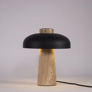 Tavivira Lampe de Table en Travertin