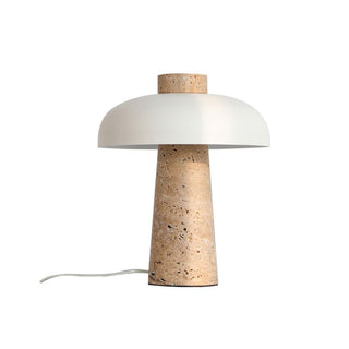 Tavivira Lampe de Table en Travertin