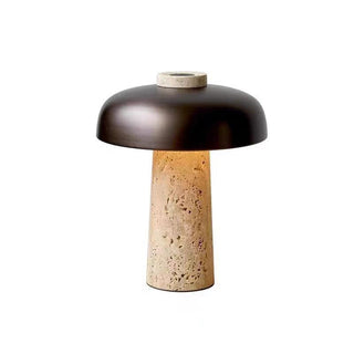 Tavivira Lampe de Table en Travertin