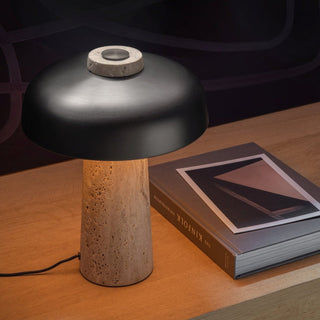 Tavivira Lampe de Table en Travertin