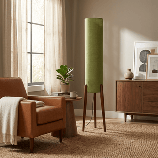 Terra Ink Column Floor Lamp-Neutral Decor