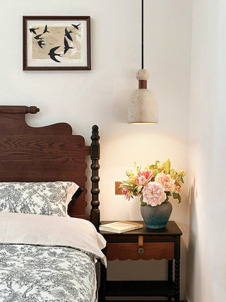 Terra Orb Pendant Light-Neutral Decor
