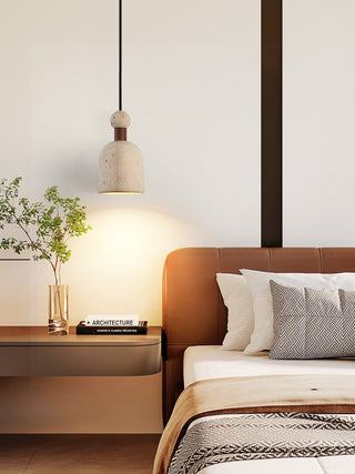 Terra Orb Pendant Light-Neutral Decor
