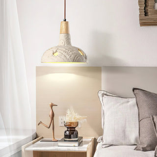 Ormarion Suspension Sculpturale en Ciment Art Nordique