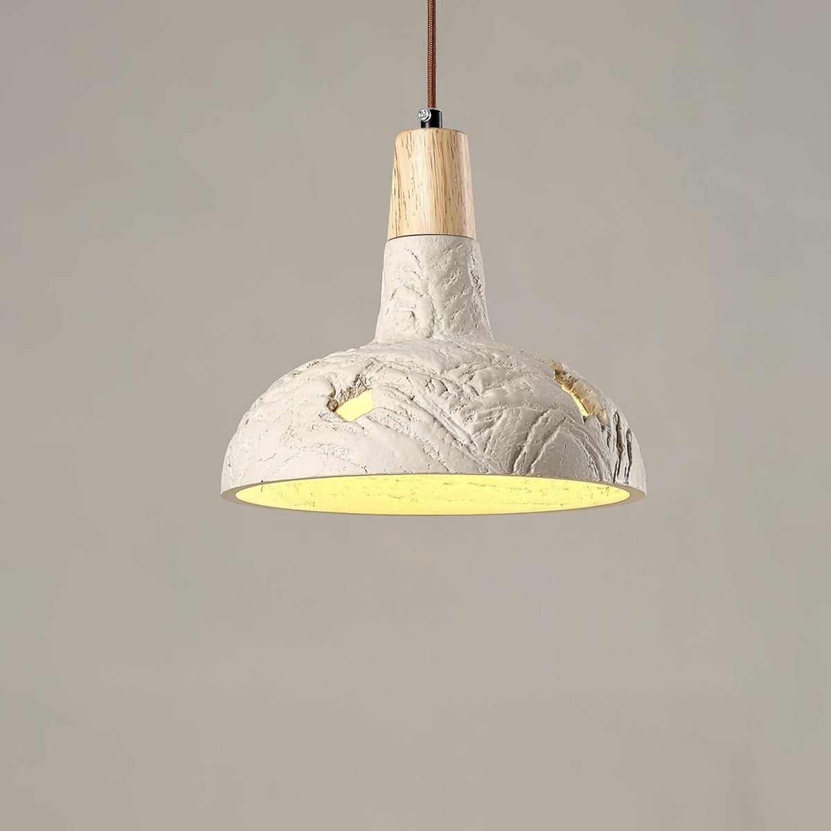 Ormarion Suspension Sculpturale en Ciment Art Nordique