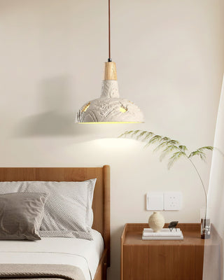 Ormarion Suspension Sculpturale en Ciment Art Nordique