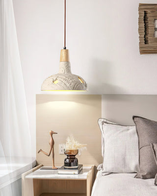Ormarion Suspension Sculpturale en Ciment Art Nordique