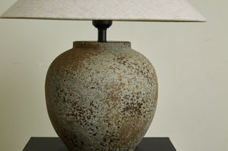Wells Lampe de Table en Céramique Rustique
