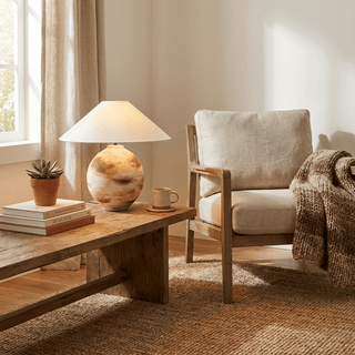Terrano Ceramic Table Lamp-Neutral Decor