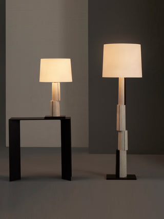 Tessaro Stacked Table Lamp-Neutral Decor