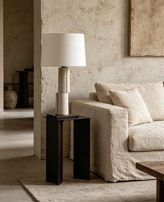 Tessaro Stacked Table Lamp-Neutral Decor