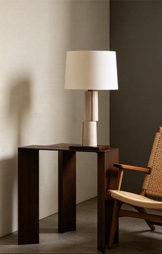 Tessaro Stacked Table Lamp-Neutral Decor