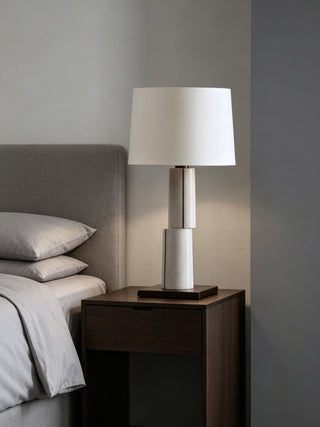 Tessaro Stacked Table Lamp-Neutral Decor
