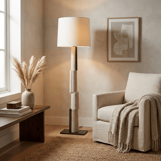 Tessaro Floor Lamp-Neutral Decor