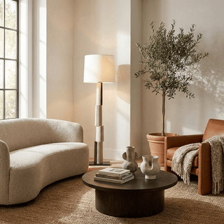 Tessaro Floor Lamp-Neutral Decor