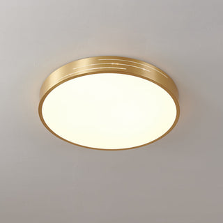 Lustra Plafonnier Laiton Acrylique Moderne-Luire