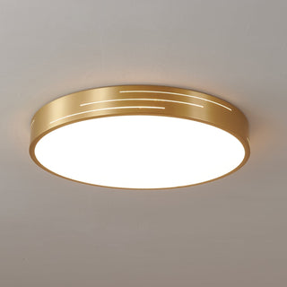 Lustra Plafonnier Laiton Acrylique Moderne-Luire