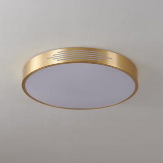 Lustra Plafonnier Laiton Acrylique Moderne-Luire