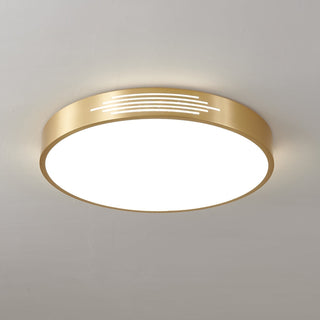 Lustra Plafonnier Laiton Acrylique Moderne-Luire