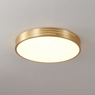 Lustra Plafonnier Laiton Acrylique Moderne-Luire