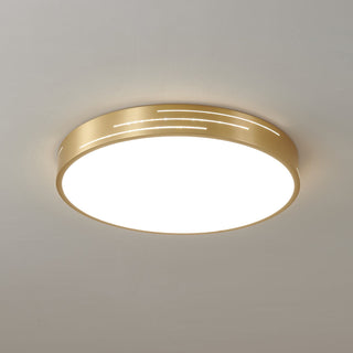 Lustra Plafonnier Laiton Acrylique Moderne-Luire