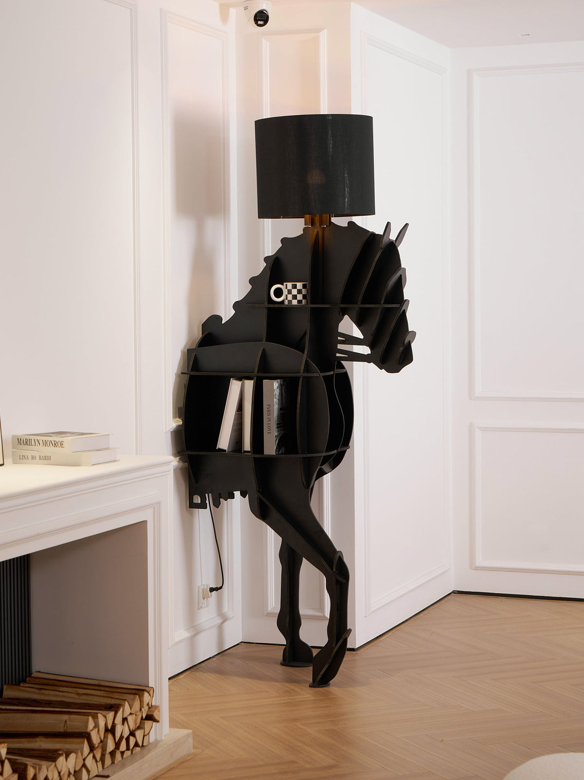 Nrasen Lampadaire en Forme de Cheval