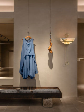 Tether Alabaster Wall Light-Neutral Decor