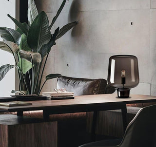 Eanlari Lampe de Table Contemporaine en Verre