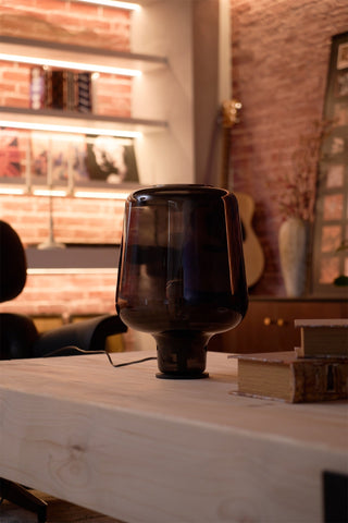 Eanlari Lampe de Table Contemporaine en Verre