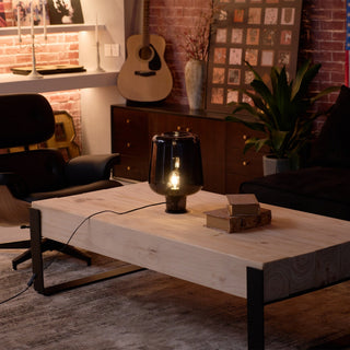 Eanlari Lampe de Table Contemporaine en Verre