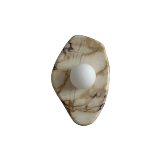 Mylirira Moderne Minimaliste Marbre Verre Applique Murale