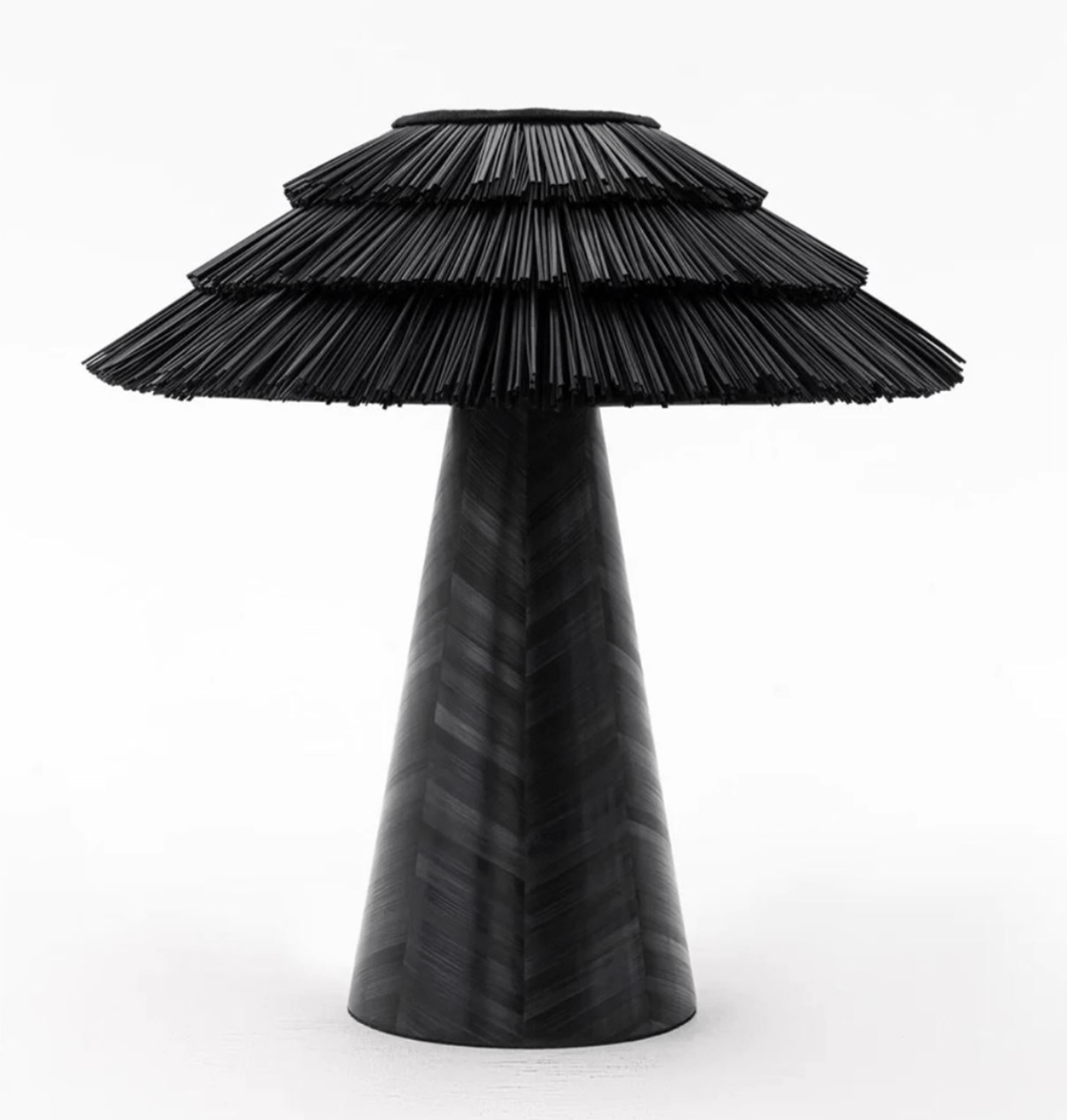 Thatch Table Lamp-Neutral Decor