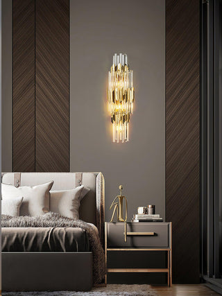 Abrahamson Nordic Art Trois Couches Cristal Luminaire Mural-Luire