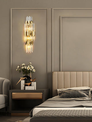Abrahamson Nordic Art Trois Couches Cristal Luminaire Mural-Luire