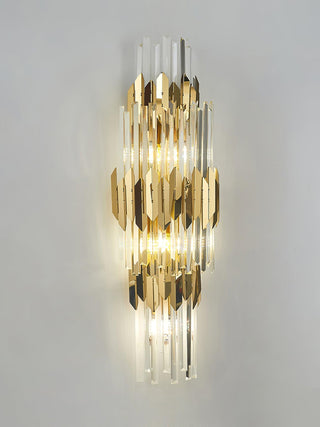 Abrahamson Nordic Art Trois Couches Cristal Luminaire Mural-Luire